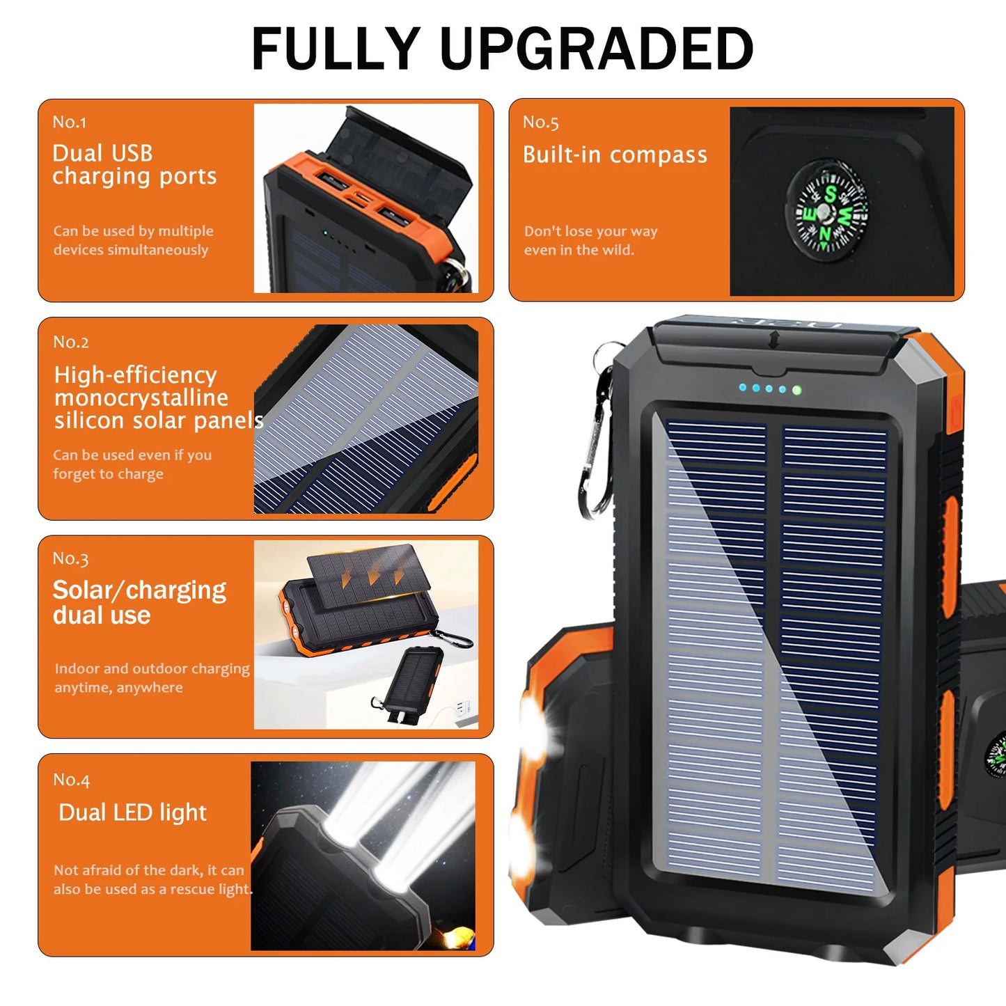 Portable Solar Power Bank