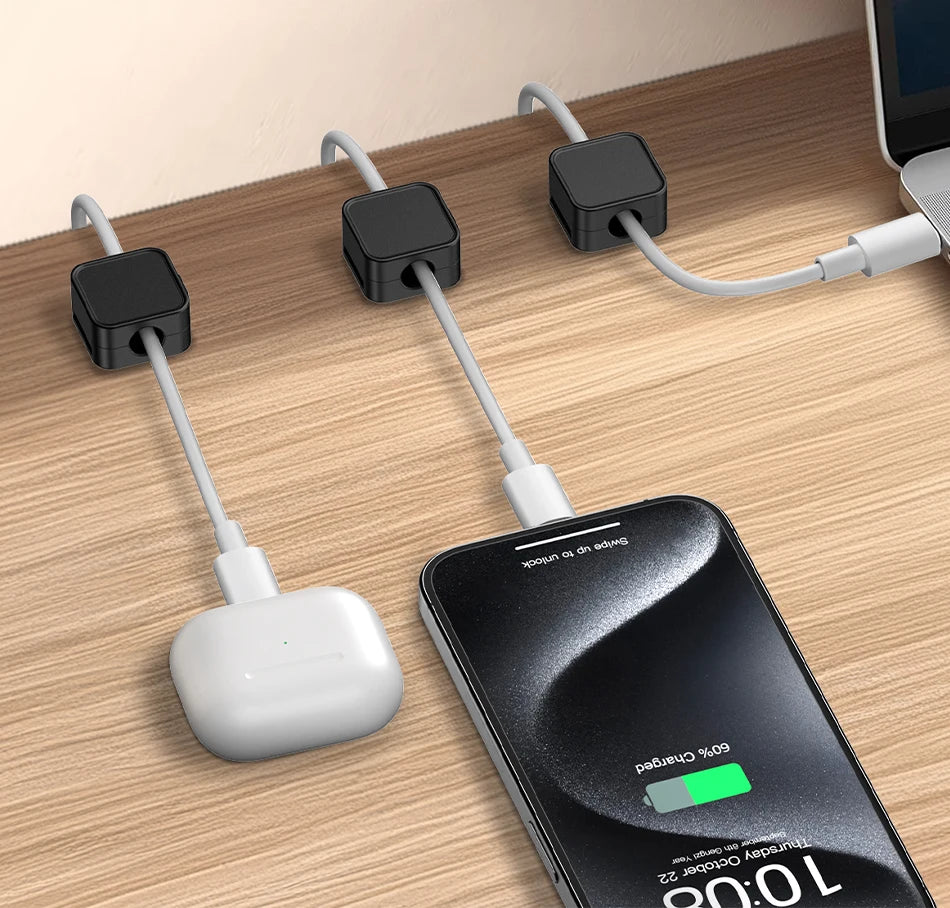 Magnetic Cable Block Organizer