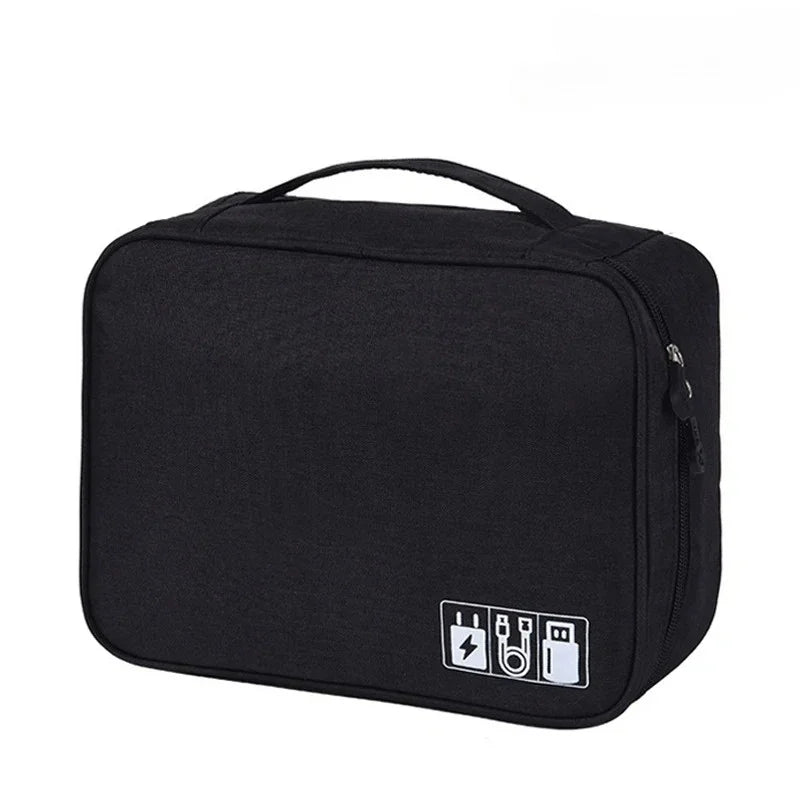 Portable Travel Cable Storage Bag