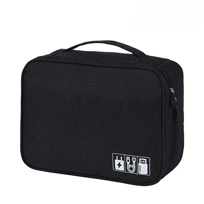 Portable Travel Cable Storage Bag