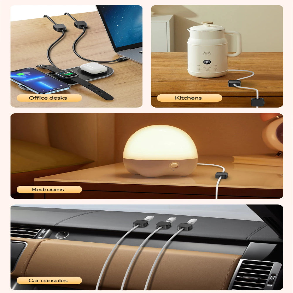 Magnetic Cable Block Organizer