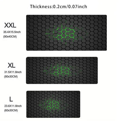 Hexagon Desk Mat