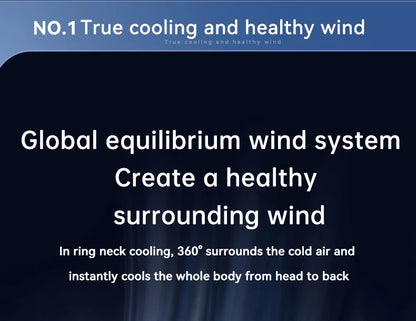 Bladeless Silent Neckband Neck Fan