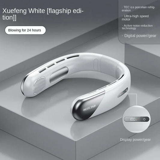 Bladeless Silent Neckband Neck Fan