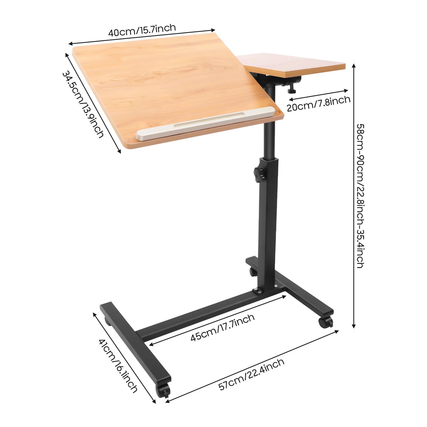 Rolling Laptop Desk
