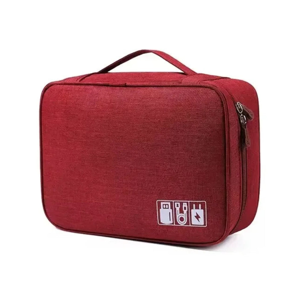 Portable Travel Cable Storage Bag