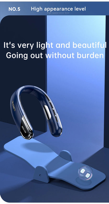 Bladeless Silent Neckband Neck Fan