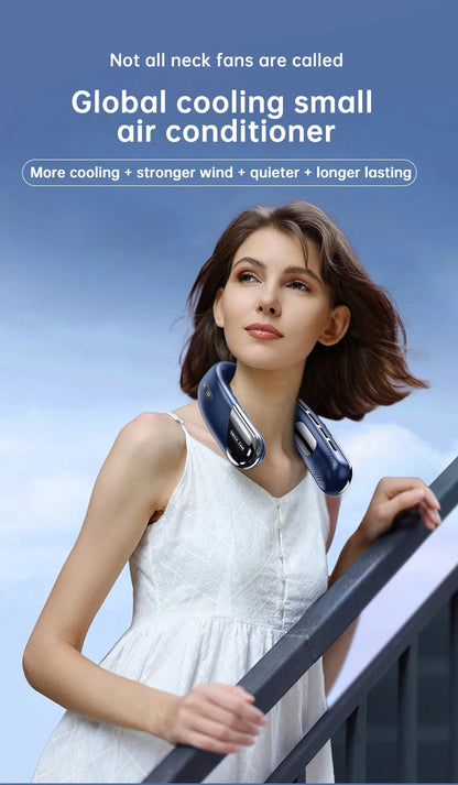 Bladeless Silent Neckband Neck Fan